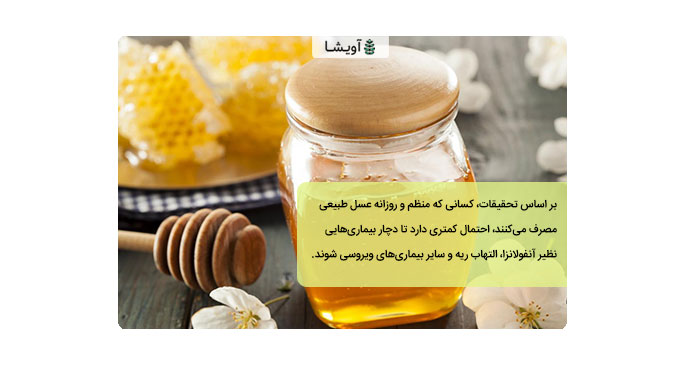 عسل و بهبود سرفه